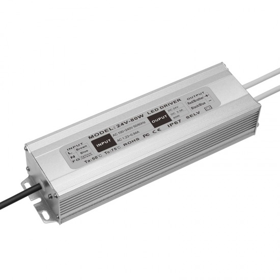 Water proof led driver 80W  IP67 - 3 years warranty