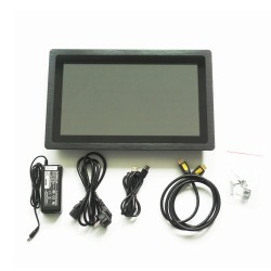 12.1 inch Sunlight Readable 3mm Bezel Embedded Industrial Touch Monitor - T121TM